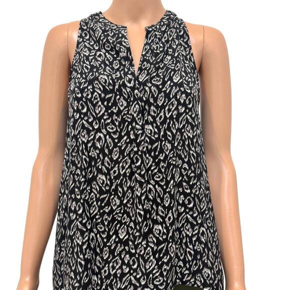 Joie XXS sleeveless notched silk blouse top shell TS 2478 - Picture 1 of 8